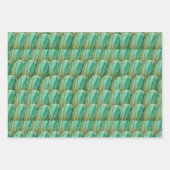 スイカ果実模様 ラッピングペーパーシート (正面3)