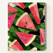 スイカ柄作成 5 ノートブック (裏面)