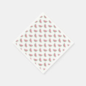 スイカ柄 スタンダードカクテルナプキン (角)