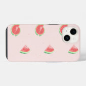 スイカ柄iPhone 14ケース iPhoneケース (裏面横)