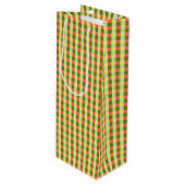 スイカ検査 ワインギフトバッグ (正面アングル)