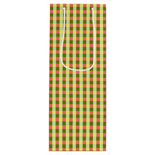 スイカ検査 ワインギフトバッグ (正面)