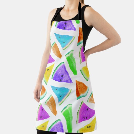 スイカ模様の創造6 エプロン (インサイチュ)