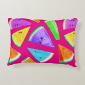 スイカ模様の創造9 アクセントクッション (裏面)