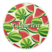 スイカ模様セラミックノブ セラミックノブ (正面)