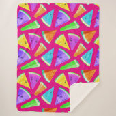 スイカ模様作成９ シェルパブランケット (正面)