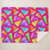 スイカ模様作成９ シェルパブランケット (正面(横))