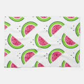 スイカ模様2 キッチンタオル (横)