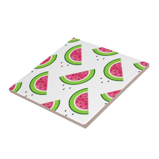 スイカ模様2 タイル (側面)
