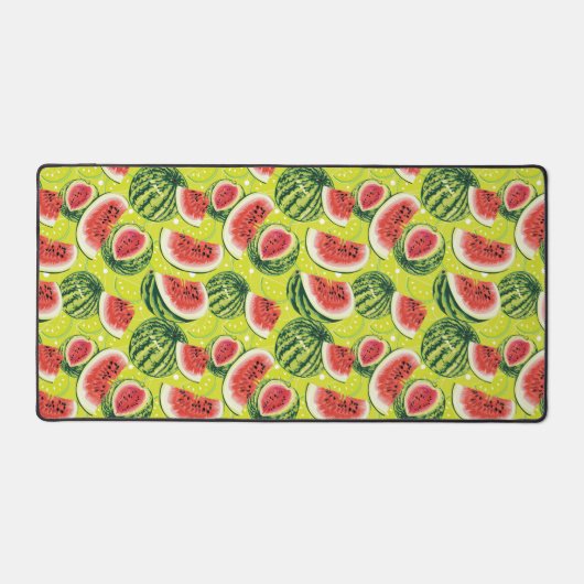 スイカ模様2 デスクマット (正面)