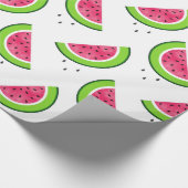 スイカ模様2 ラッピングペーパー (角)