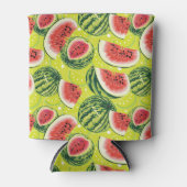 スイカ模様2 缶クーラー (正面)