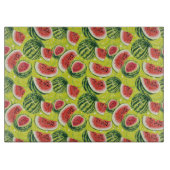 スイカ模様 カッティングボード (正面)