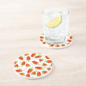 スイカ模様 コースター (側面)