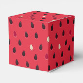 スイカ模様、サマータイム |パーソナライズされた | フェイバーボックス (裏面サイド)