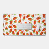 スイカ模様 デスクマット (キーボード&マウス)