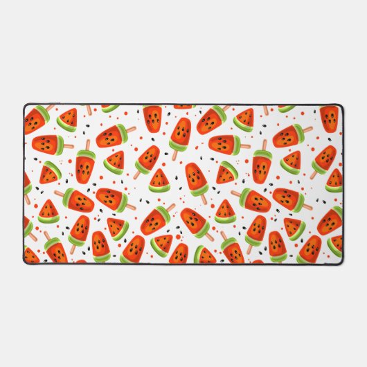 スイカ模様 デスクマット (正面)