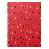 スイカ模様 ノートブック (正面)
