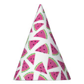 スイカ模様 パーティーハット (右)