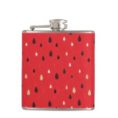 スイカ模様 フラスク (正面)