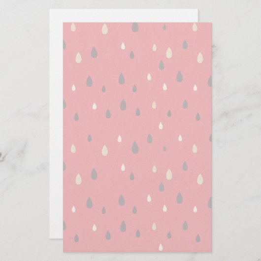 スイカ模様 便箋 (正面/裏面)