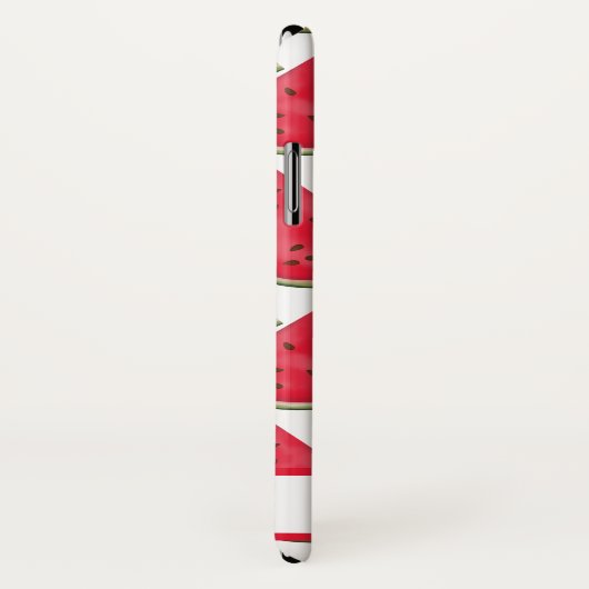 スイカ模様(名前をカスタムする) Case-Mate iPhoneケース (裏面/右)