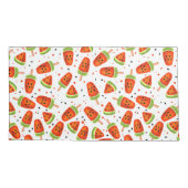 スイカ模様 枕カバー (裏面-左)