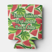 スイカ模様 缶クーラー (裏面)