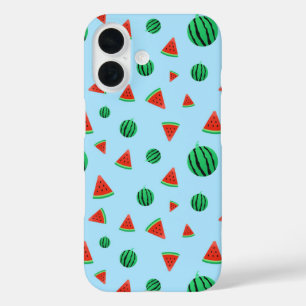 スイカ模様 iPhone 16ケース
