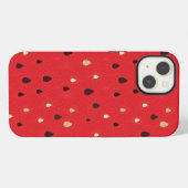 スイカ模様 iPhoneケース (裏面横)