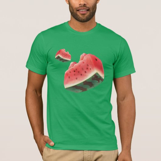 スイカ模様 Tシャツ (正面)