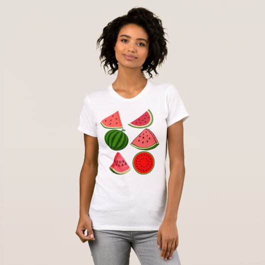 スイカ模様 Tシャツ (正面フル)