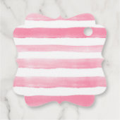 スイカ水色ベビーシャワーありがとう フェイバータグ (裏面)