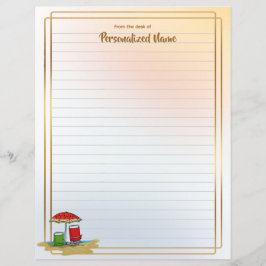 スイカ波並み紙シート