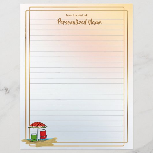 スイカ波並み紙シート (正面)