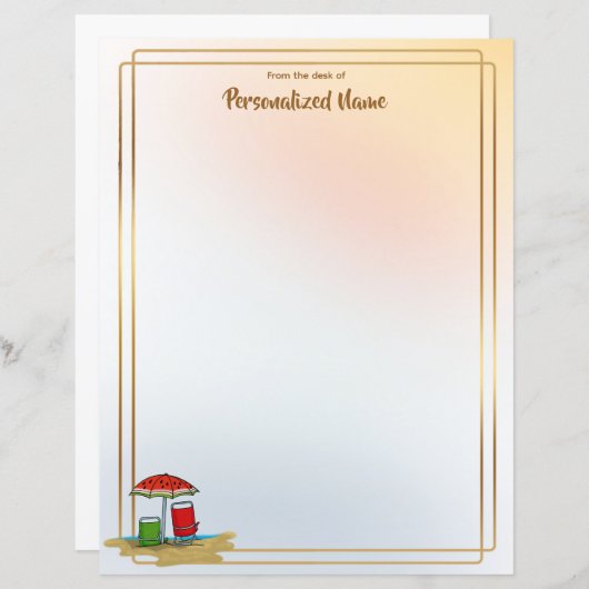 スイカ波素地紙シート (正面/裏面)