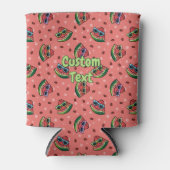 スイカ漫画のパターン 缶クーラー (正面)