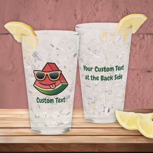 スイカ漫画ガラス タンブラーグラス