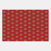 スイカ漫画パターン包装紙シート ラッピングペーパーシート (正面3)