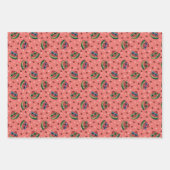 スイカ漫画パターン包装紙シート ラッピングペーパーシート (正面)