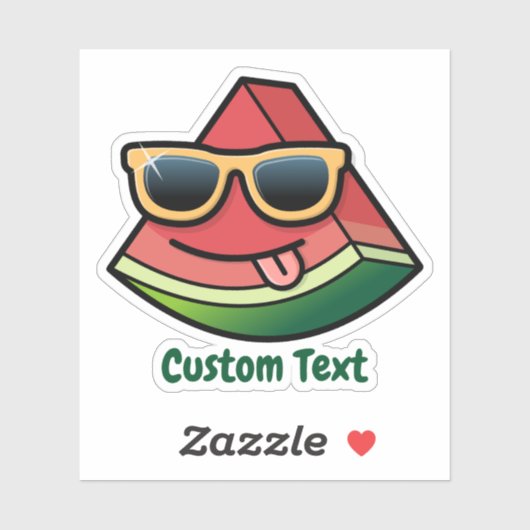 スイカ漫画 シール (シート)