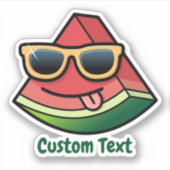 スイカ漫画 シール (正面)