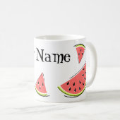 スイカ片名 コーヒーマグカップ (正面右)