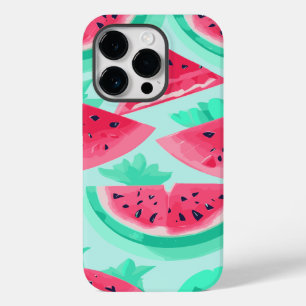 スイカ甘いフルーツ新鮮な夏の様式化 Case-Mate iPhone 14 PROケース
