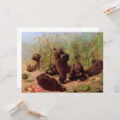 スイカ畑の熊（W.H.ひげ） カード (正面/裏面インサイチュ)