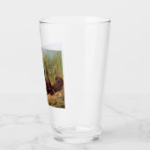 スイカ畑の熊（W.H.ひげ） タンブラーグラス (左)