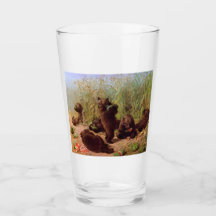 スイカ畑の熊（W.H.ひげ）