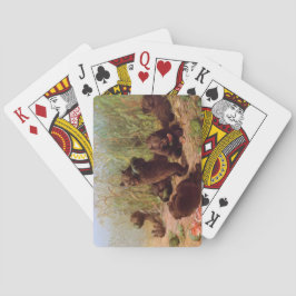 スイカ畑の熊（W.H.ひげ） トランプ