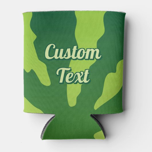 スイカ皮 缶クーラー (正面)