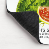 スイカ種子パケットラベル マウスパッド (コーナー)